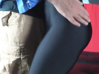 Sexy Girl Grinds In Spandex Spandex Leggings Until Guy Cums free video