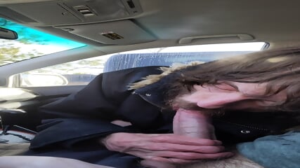 Afternoon Sucking Off Buddy In Parked Lot free video